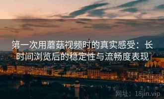 第一次用蘑菇视频时的真实感受：长时间浏览后的稳定性与流畅度表现