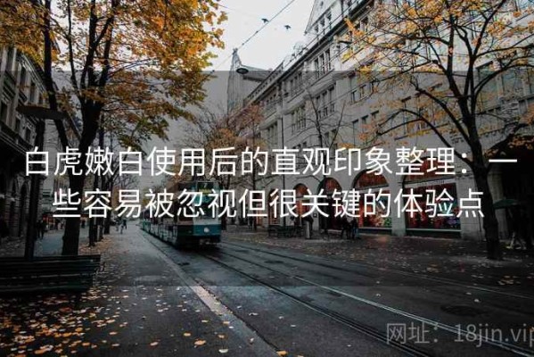 白虎嫩白使用后的直观印象整理：一些容易被忽视但很关键的体验点