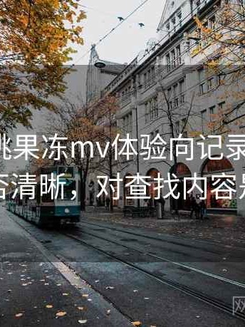 天美密桃果冻mv体验向记录与思考：分类是否清晰，对查找内容是否友好