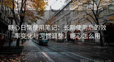 糖心日常使用笔记：长期使用后的效率变化与习惯调整，糖心怎么用