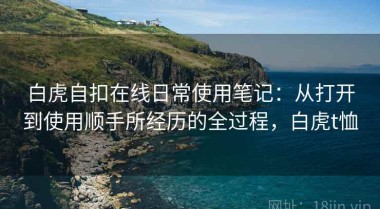 白虎自扣在线日常使用笔记：从打开到使用顺手所经历的全过程，白虎t恤