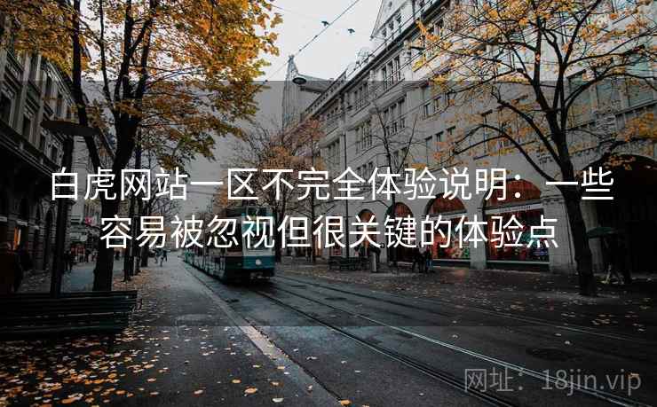 白虎网站一区不完全体验说明:一些容易被忽视但很关键的体验点 白虎网站一区不完全体验说明:一些容易被忽视但很关键的体验点