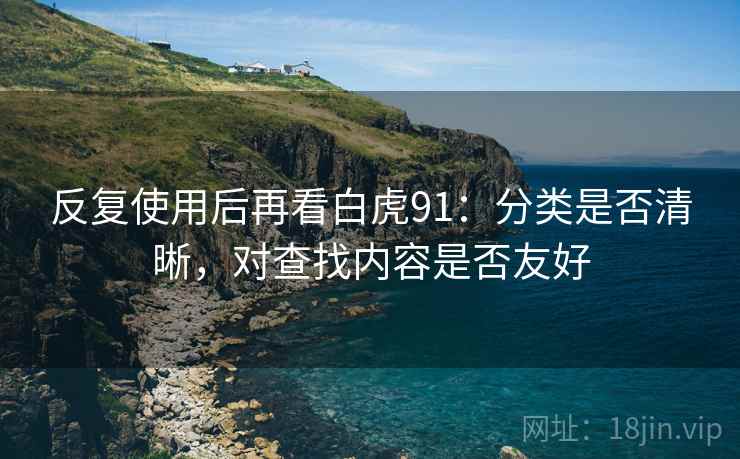 反复使用后再看白虎91：分类是否清晰，对查找内容是否友好
