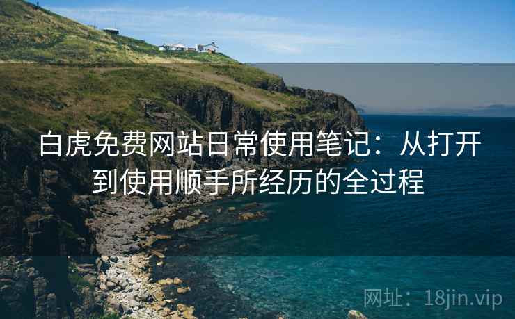 白虎免费网站日常使用笔记：从打开到使用顺手所经历的全过程