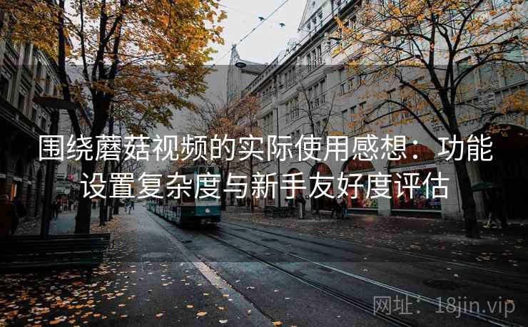 围绕蘑菇视频的实际使用感想:功能设置复杂度与新手友好度评估 围绕蘑菇视频的实际使用感想:功能设置复杂度与新手友好度评估